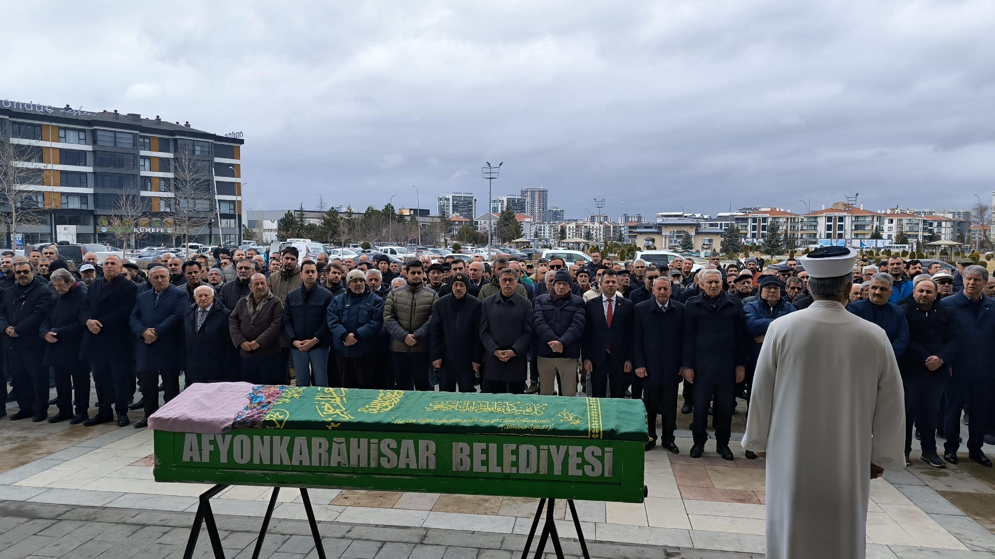 CHP'li Yalçın Görgöz'ün Annesi Nurkan Görgöz Dualarla Uğurlandı